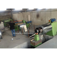 1-3mm Thickness 1300mm Width Metal Coil Simple Hydraulic Power Slitting Line